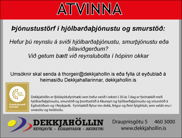 Atvinnuauglýsing