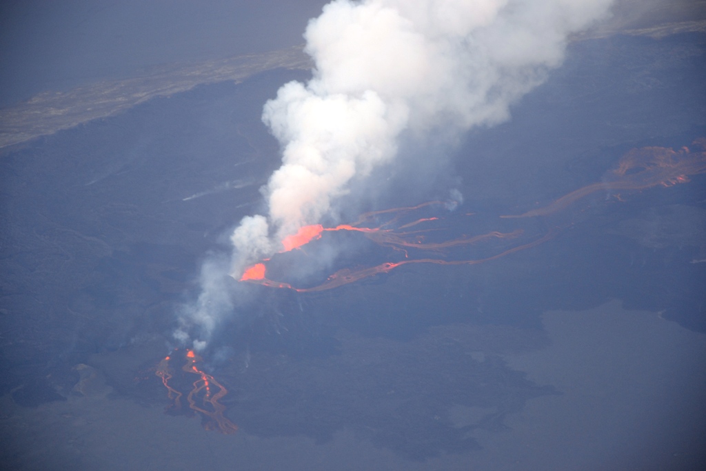 Gosið í holuhrauni