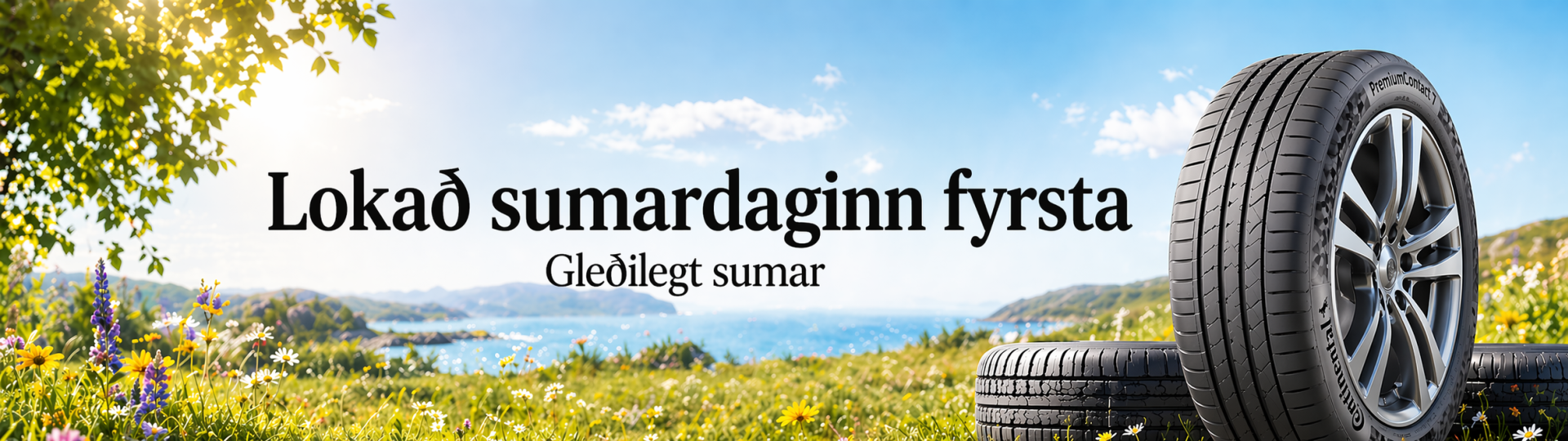 Lokað sumardaginn fyrsta